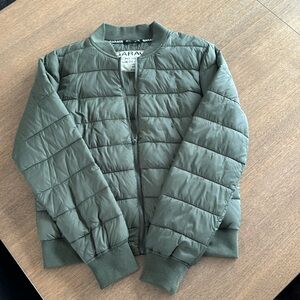 Quilted bomber spring jackets
